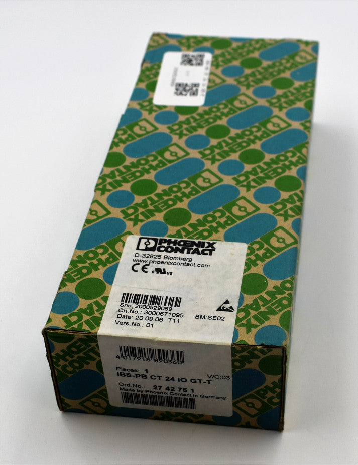 PHOENIX CONTACT IBS-PB CT 24 IO GT-T auf Lager