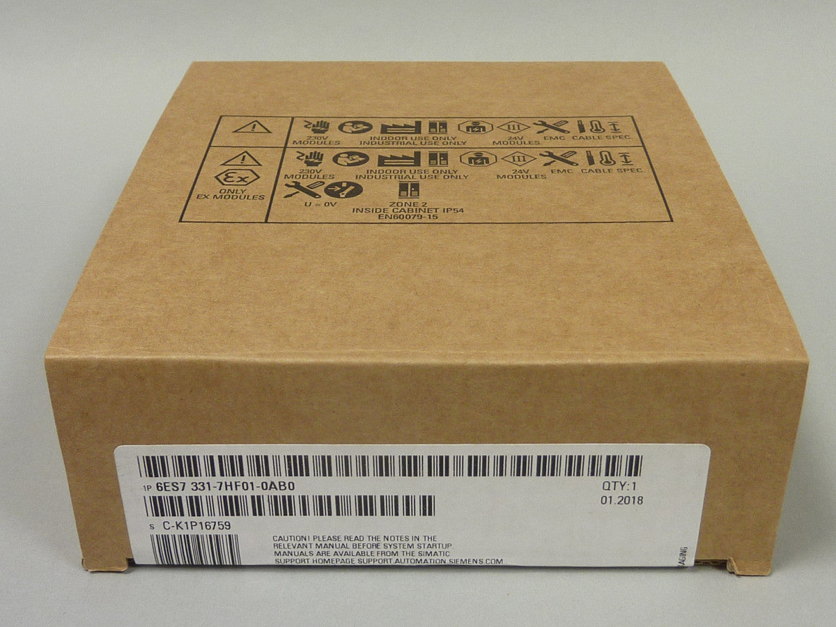 SIEMENS 6ES7331-7HF01-0AB0 in magazzino