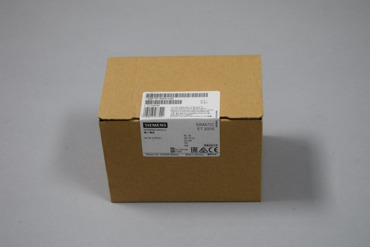 SIEMENS 6ES7151-3BB23-0AB0 in stock