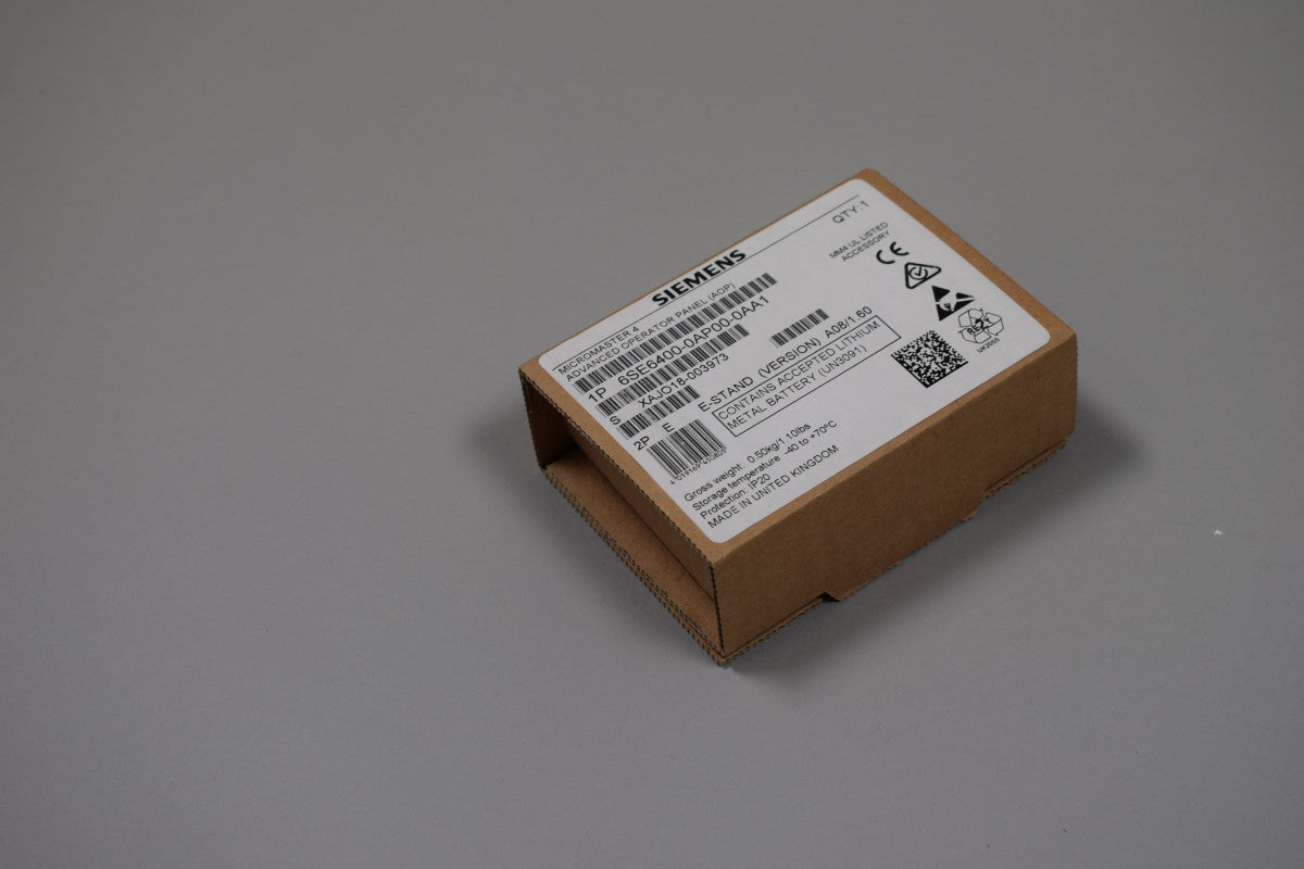 SIEMENS 6SE6400-0AP00-0AA1 in stock