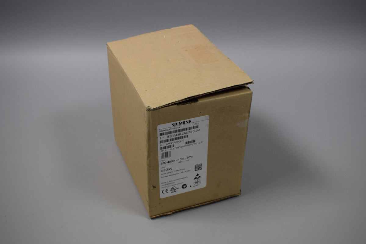 SIEMENS 6SE6440-2AD23-0BA1 in stock