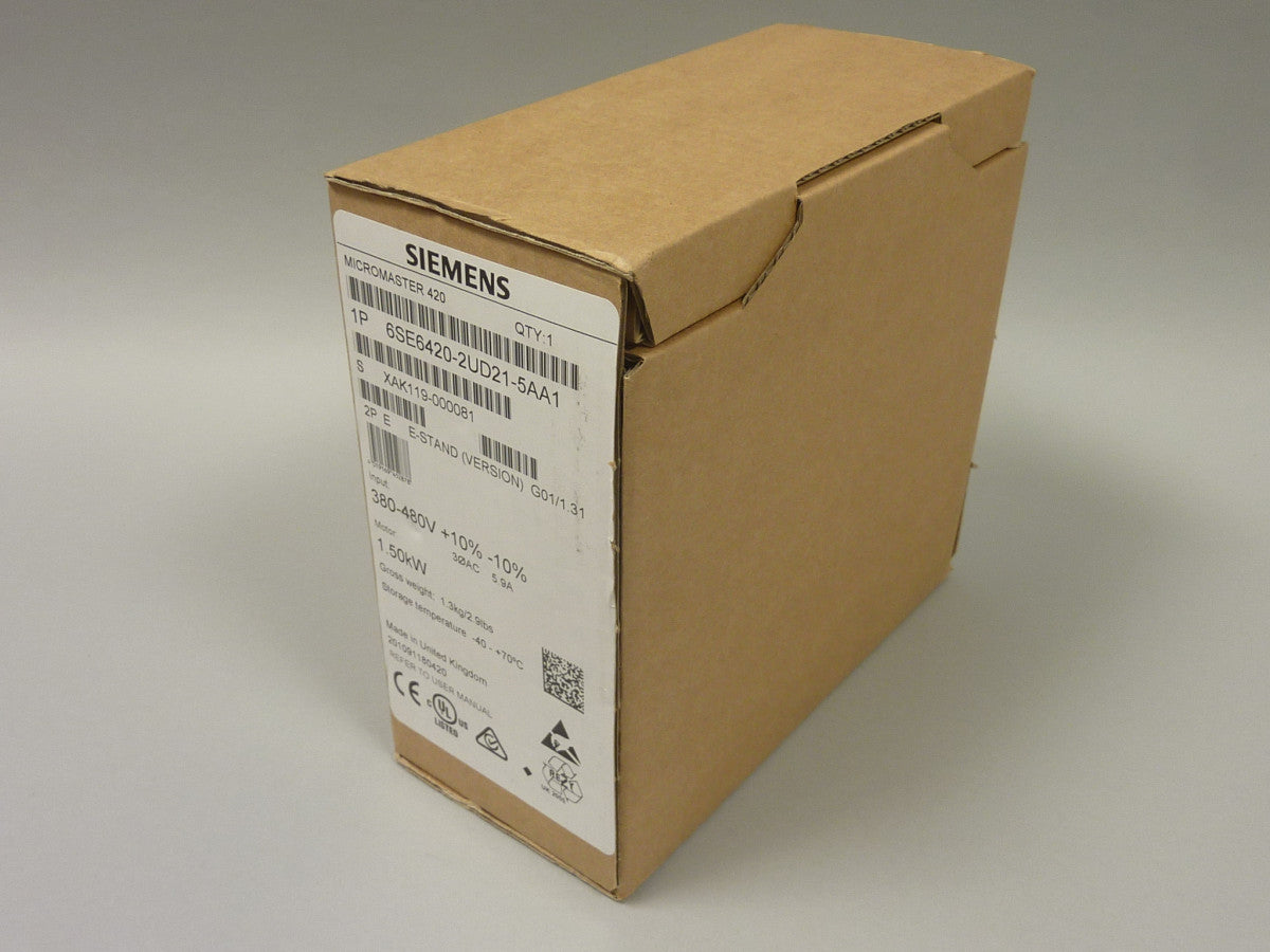 SIEMENS 6SE6420-2UD21-5AA1 na magazynie