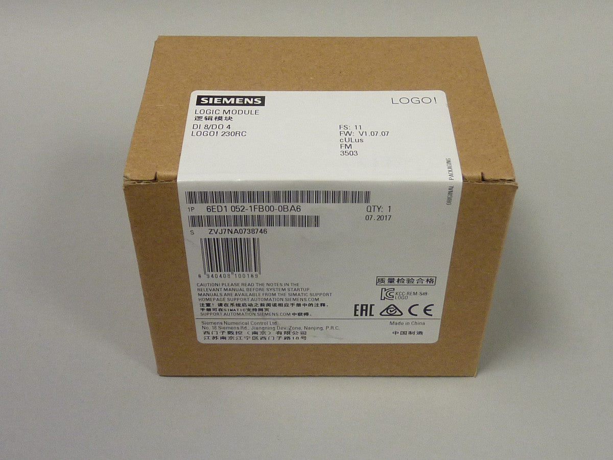 SIEMENS 6ED1052-1FB00-0BA6 in magazzino