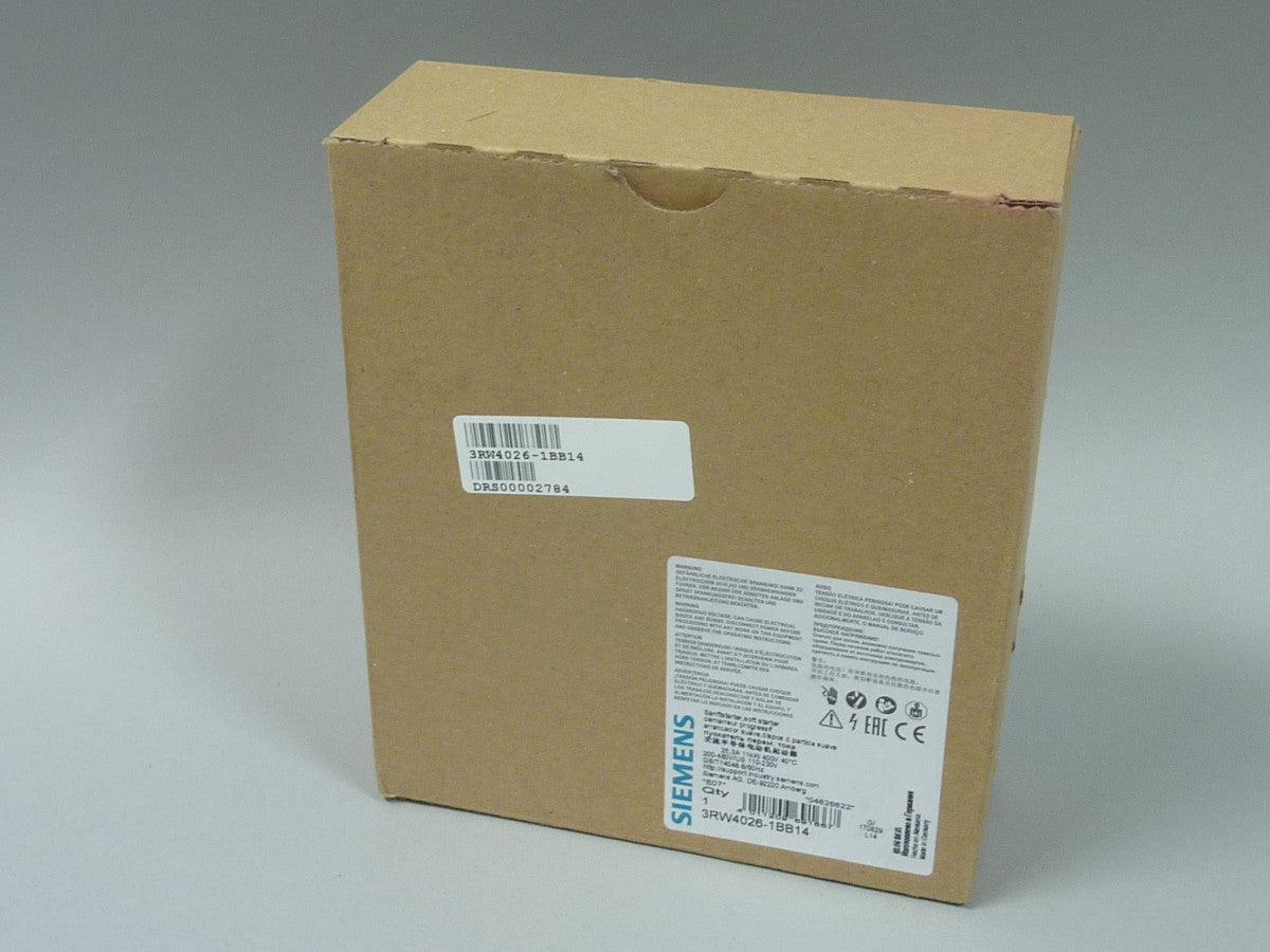 SIEMENS 3RW4026-1BB14 in magazzino