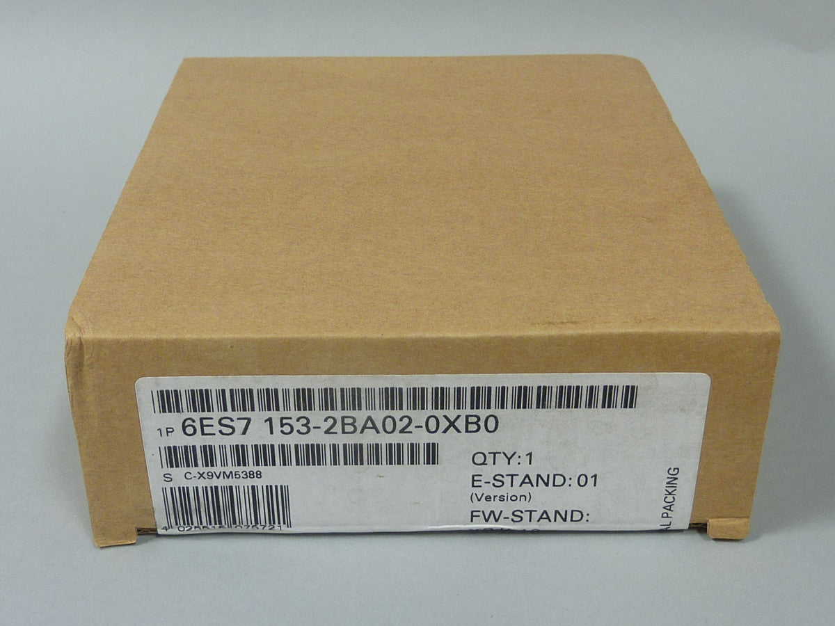 SIEMENS 6ES7153-2BA02-0XB0 in magazzino