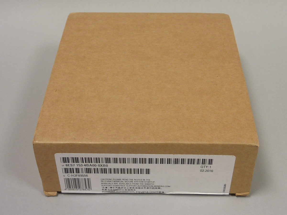 SIEMENS 6ES7153-4BA00-0XB0 in stock