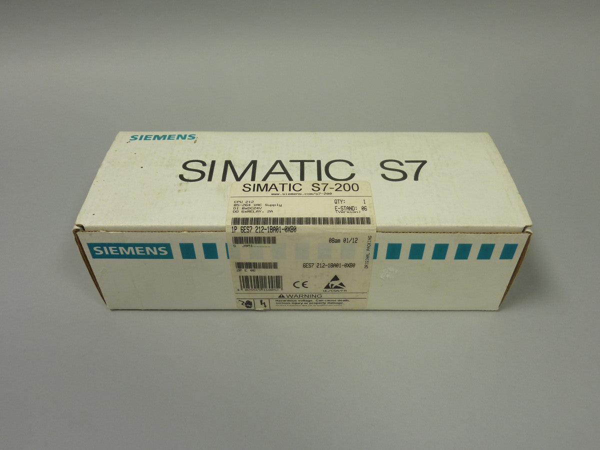 SIEMENS 6ES7212-1BA01-0XB0 in stock