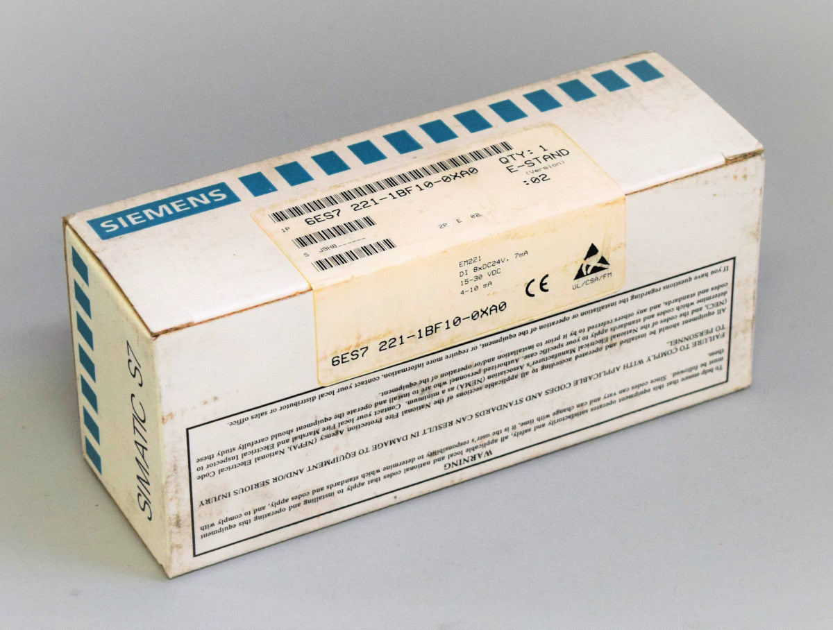 SIEMENS 6ES7221-1BF10-0XA0 en stock