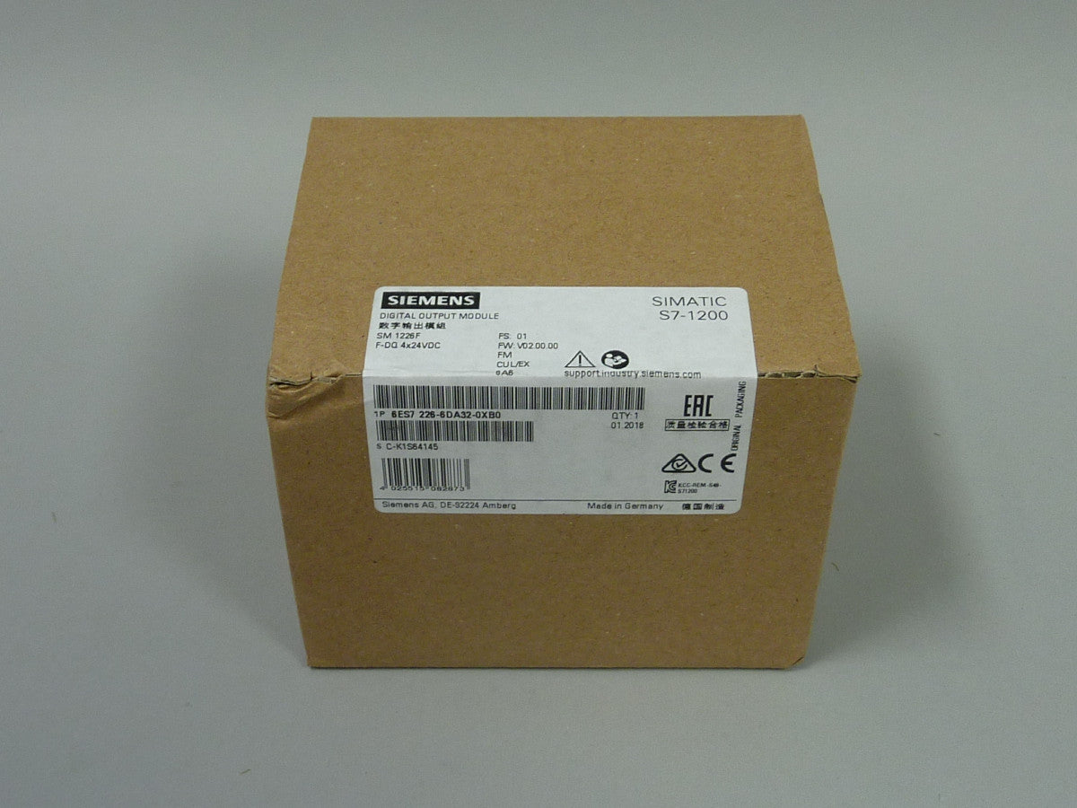 SIEMENS 6ES7226-6DA32-0XB0 en stock
