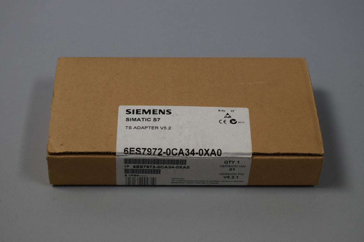 SIEMENS 6ES7972-0CA34-0XA0 na magazynie
