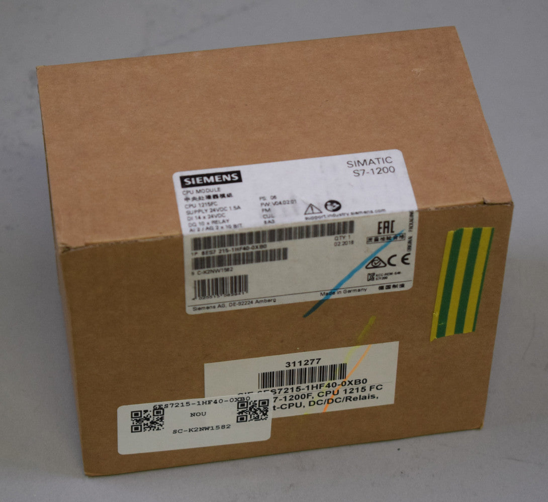 SIEMENS 6ES7215-1HF40-0XB0 in magazzino