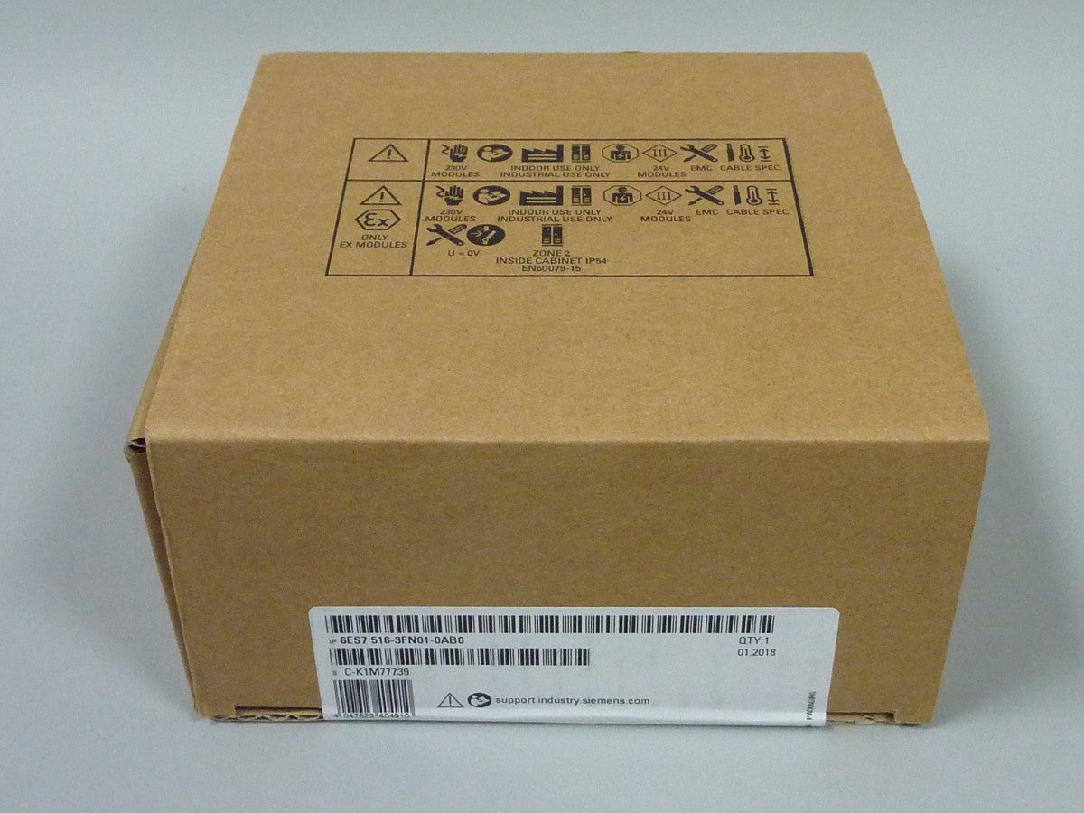 SIEMENS 6ES7516-3FN01-0AB0 in magazzino