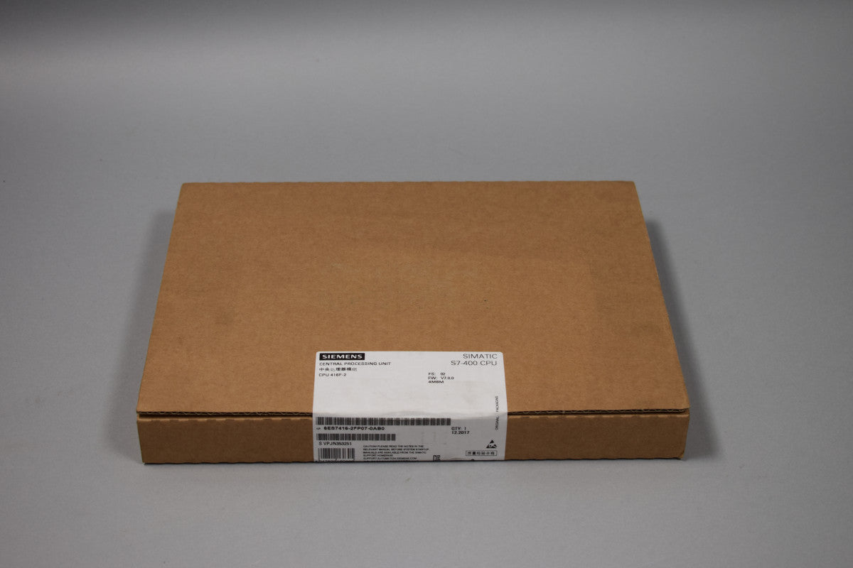 SIEMENS 6ES7416-2FP07-0AB0 in stock