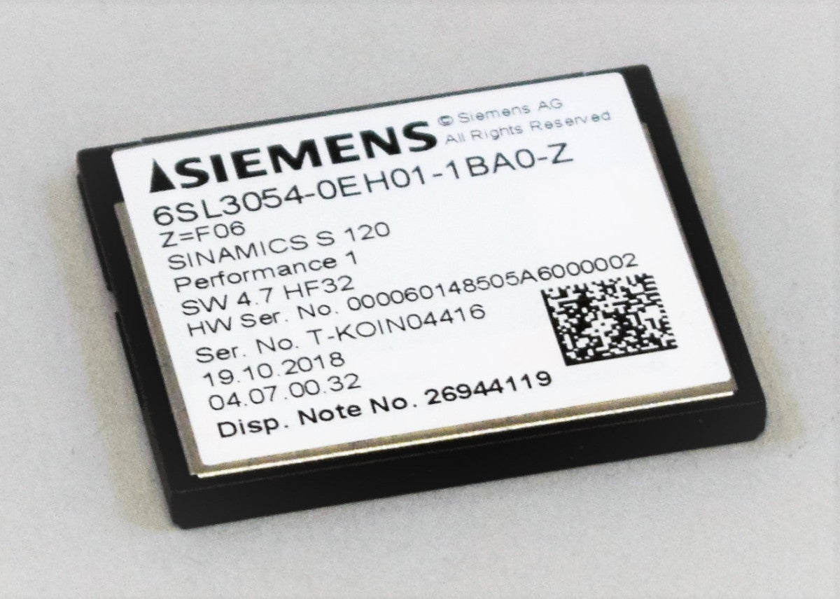 SIEMENS 6SL3054-0EH01-1BA0-Z F06 en stock