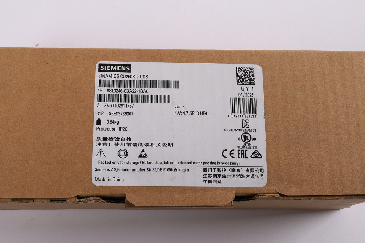 SIEMENS 6SL3246-0BA22-1BA0 auf Lager