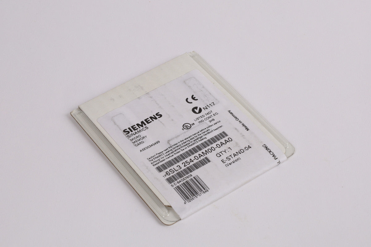 SIEMENS 6SL3254-0AM00-0AA0 in stock