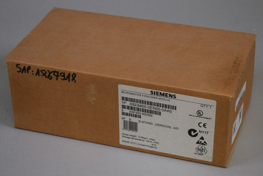 SIEMENS 6SE6400-0EN00-0AA0 auf Lager