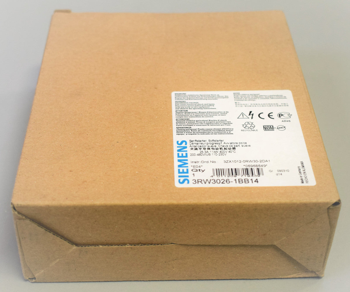 SIEMENS 3RW3026-1BB14 auf Lager