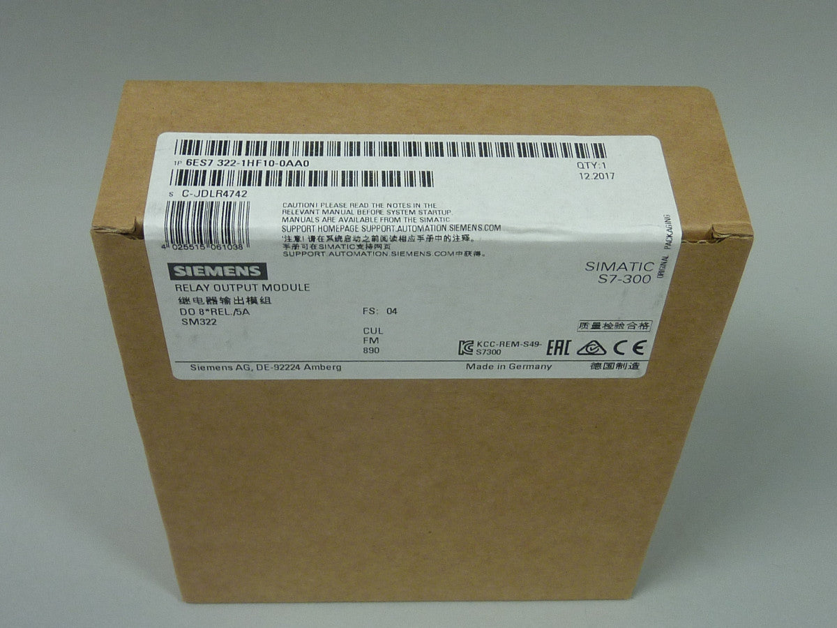 SIEMENS 6ES7322-1HF10-0AA0 auf Lager