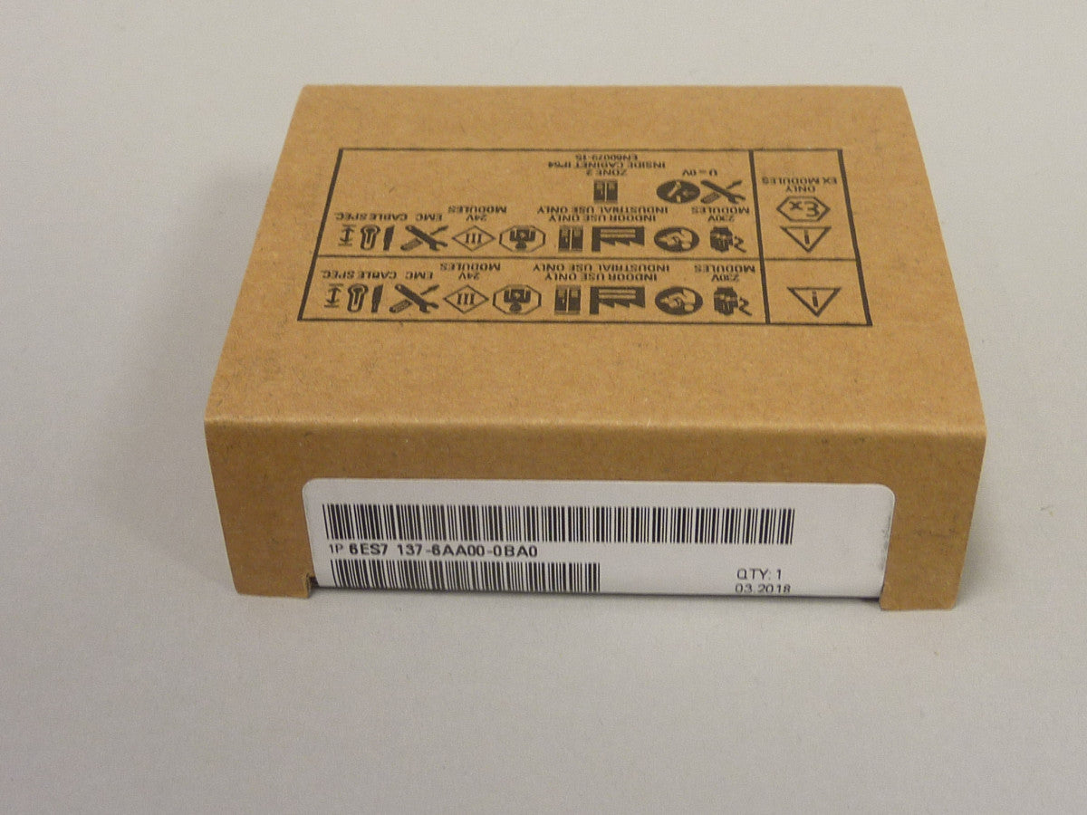 SIEMENS 6ES7137-6AA00-0BA0 auf Lager