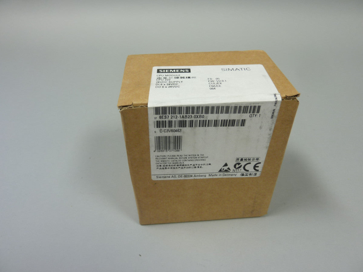 SIEMENS 6ES7212-1AB23-0XB0 auf Lager