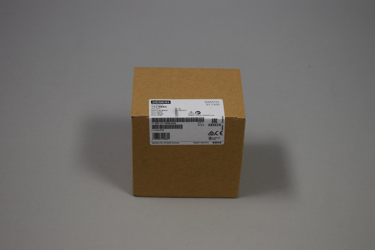 SIEMENS 6ES7211-1BE40-0XB0 auf Lager