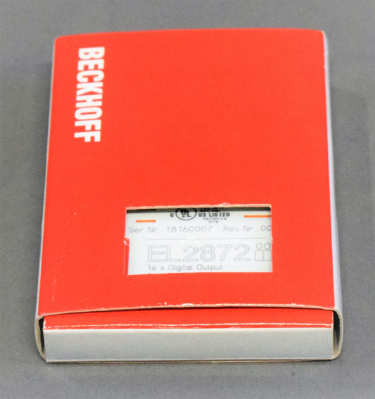 BECKHOFF EL2872 en stock