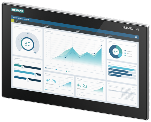 Siemens SIMATIC HMI MTP1500 (6AV2128-3QB06-0AX1) – 15,6" Touchscreen Unified Comfort Panel mit PROFINET