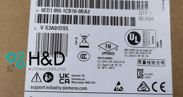 6ED1055-1CB10-0BA2  SIEMENS   LOGO! DM16 24 expansion module   New and Sealed