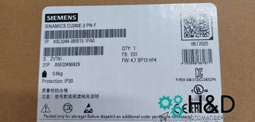 6SL3244-0BB13-1FA0  SIEMENS  SINAMICS G120 CU240E-2 PN-F   New and Sealed