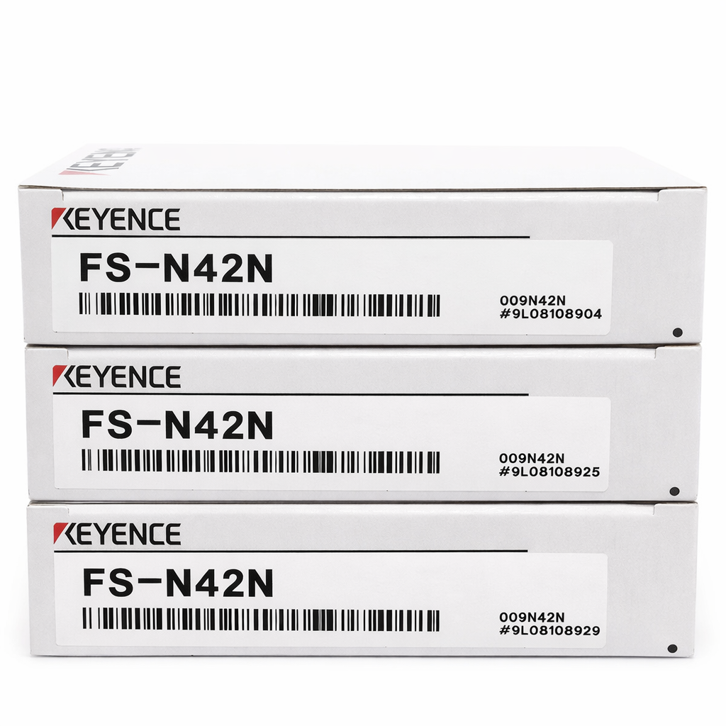 KEYENCE FS-N42N Digital Fiber Optic Sensor Amplifier for Industrial Automation
