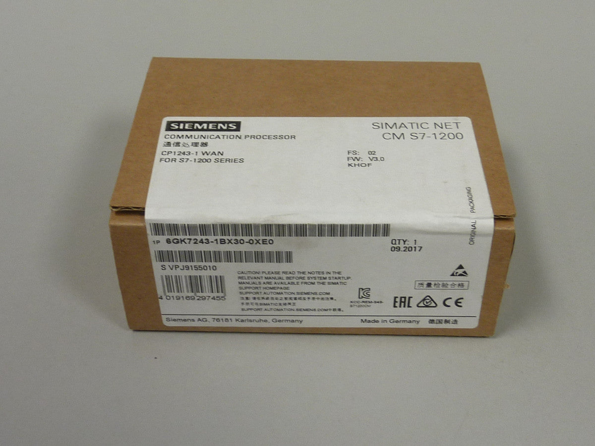 SIEMENS 6GK7243-1BX30-0XE0 auf Lager