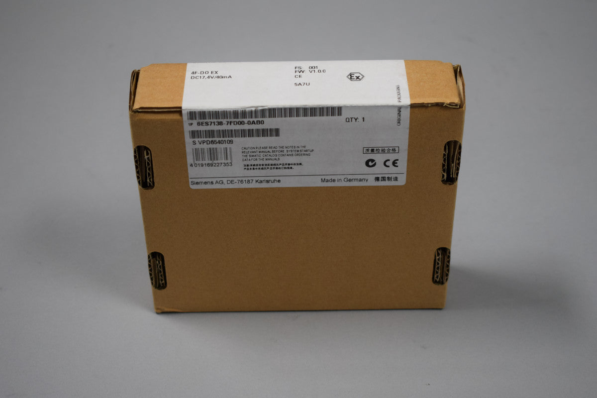 SIEMENS 6ES7138-7FD00-0AB0 auf Lager
