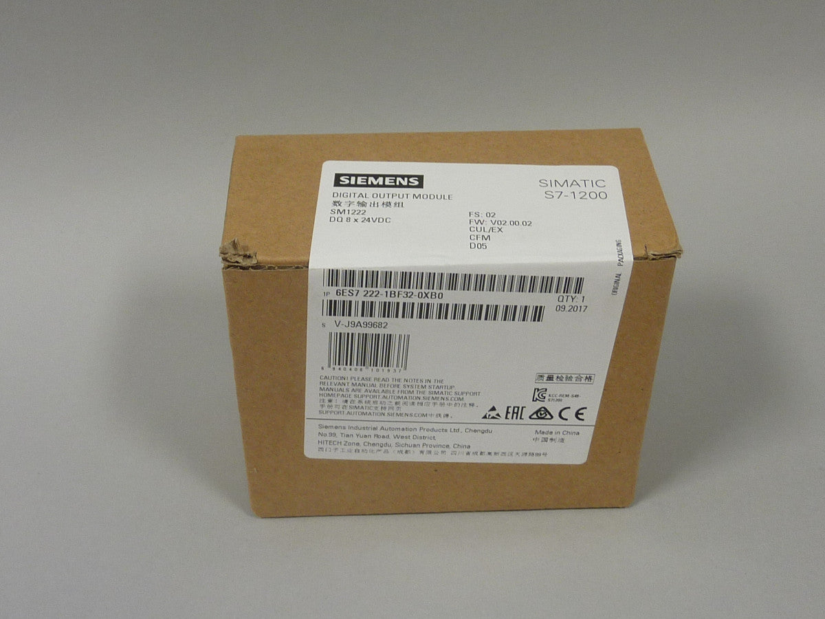 SIEMENS 6ES7222-1BF32-0XB0 auf Lager