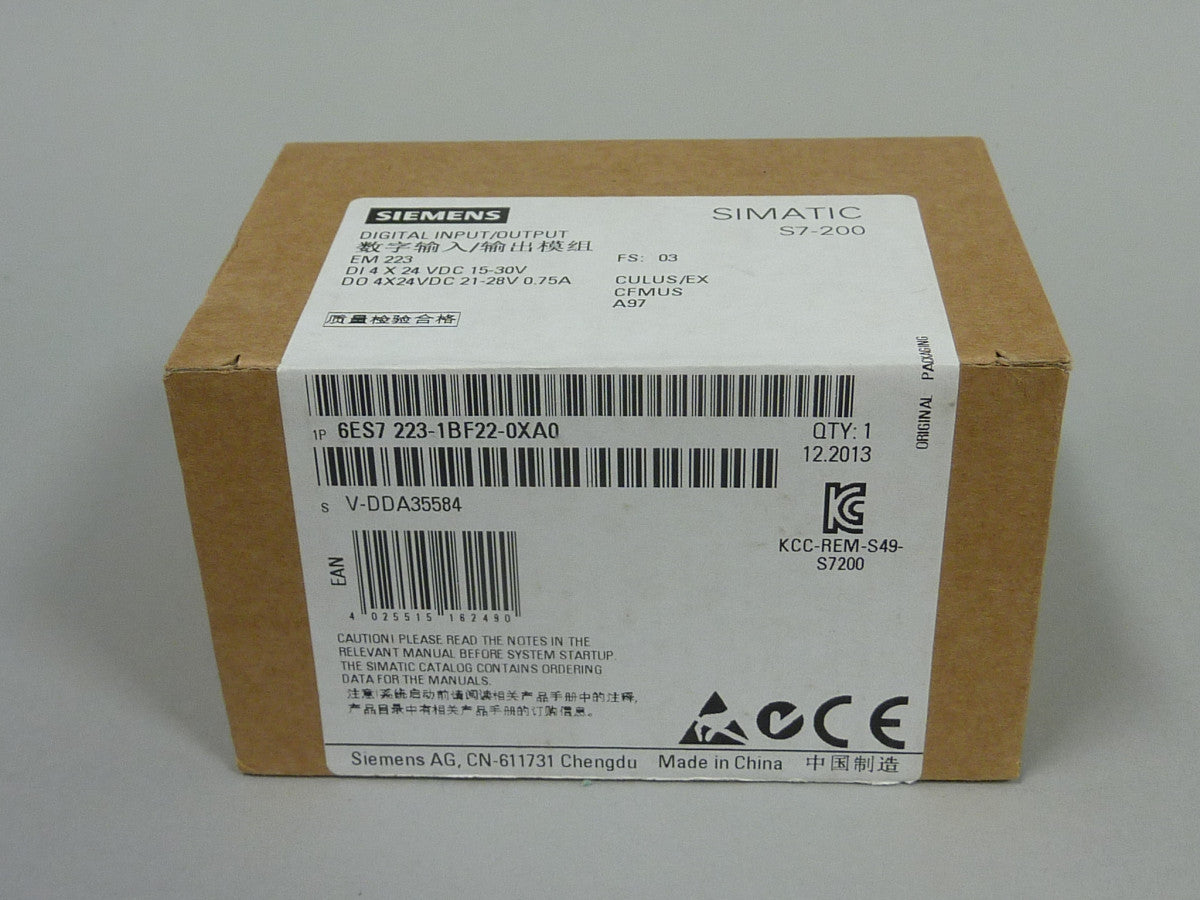 SIEMENS 6ES7223-1BF22-0XA0 auf Lager