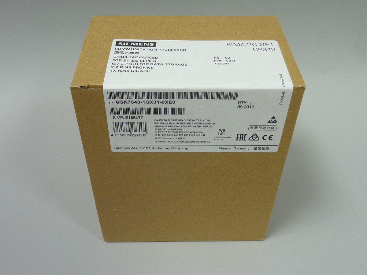 SIEMENS 6GK7343-1GX31-0XE0 auf Lager