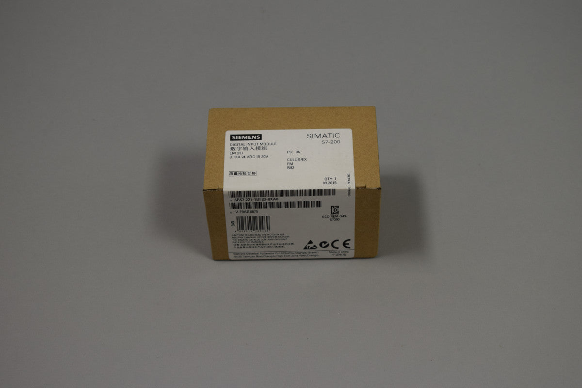 SIEMENS 6ES7221-1BF22-0XA0 auf Lager