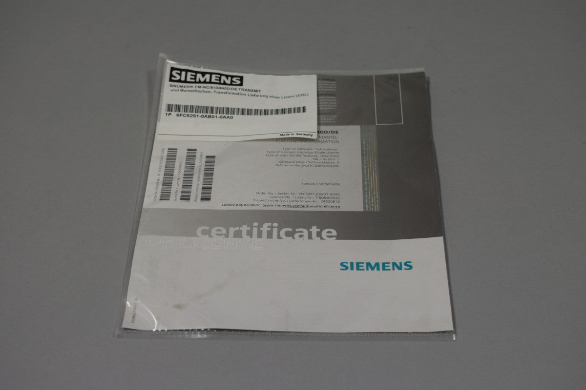SIEMENS 6FC5251-0AB01-0AA0 auf Lager