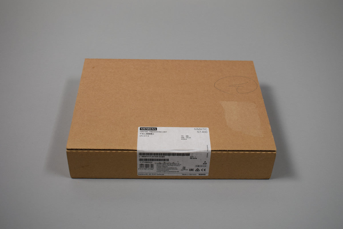 SIEMENS 6ES7417-4XT05-0AB0 auf Lager