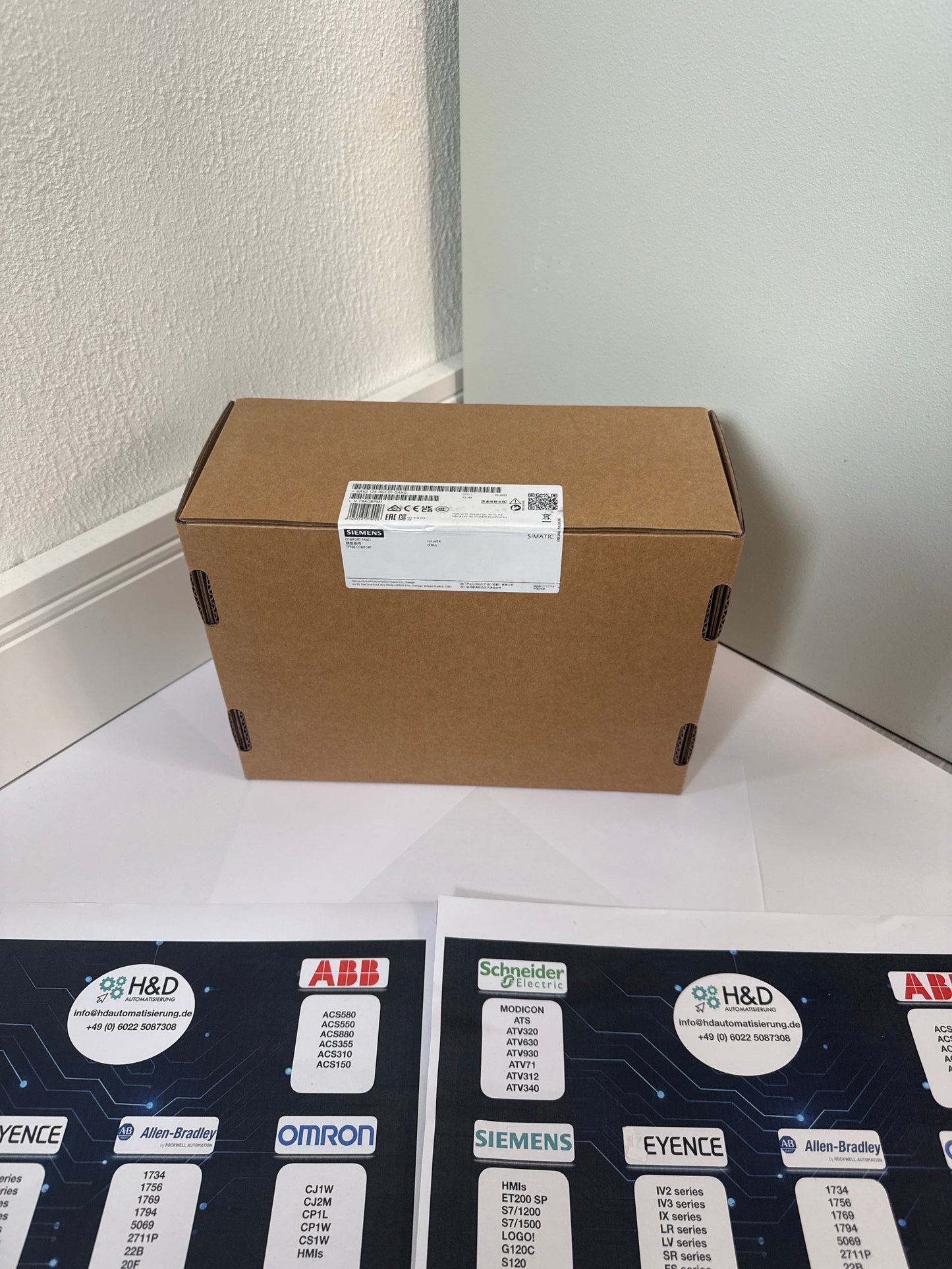 Siemens SIMATIC HMI TP700 Comfort (6AV2124-0GC01-0AX0) – panneau tactile 7" avec PROFINET et MPI/PROFIBUS