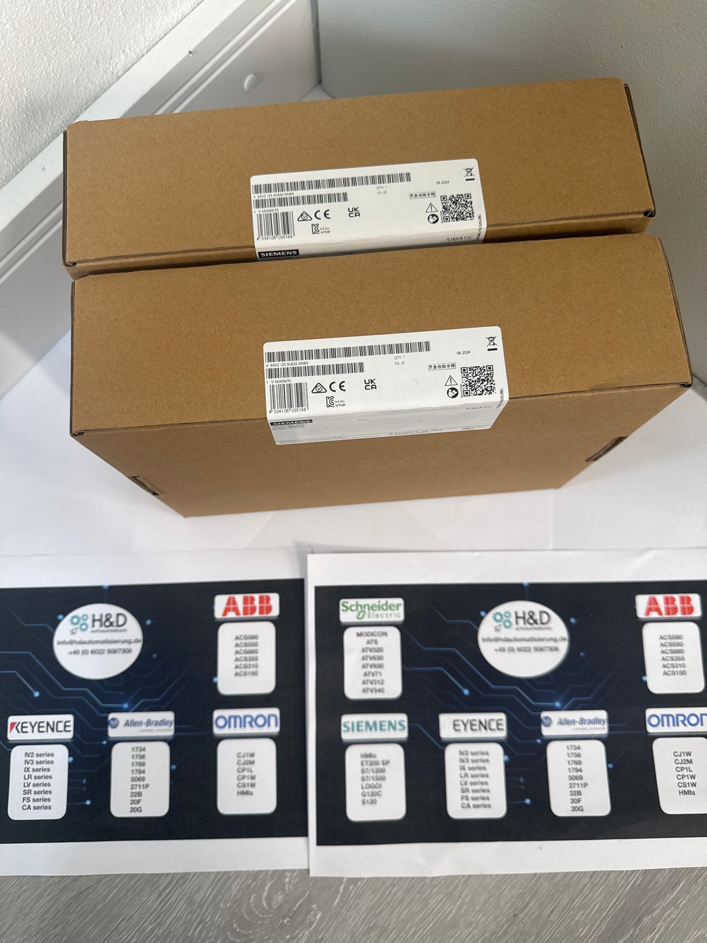 Siemens SIMATIC HMI MTP700 6AV2123-3GB32-0AW0 | Écran tactile 7", écran large, PROFINET, WinCC Unified