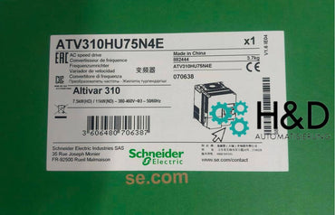 ATV310HU75N4E   Schneider Electric  Altivar 310, 7.5kW   New and Sealed