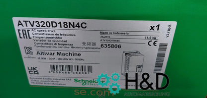Schneider Electric ATV320D18N4C Frequenzumrichter 18,5kW 400V – Neu & versiegelt