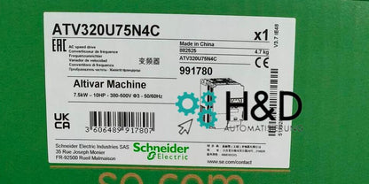 ATV320U75N4C Schneider Electric Convertidor ATV320, 7.5kW