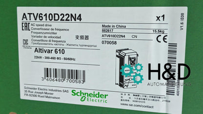 ATV610D22N4 Schneider Electric Frequency Converter Altivar 610, 22kW