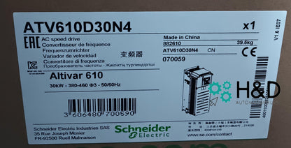 ATV610D30N4 Inversor Schneider Electric Altivar 610, 30 kW