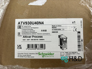 ATV930U40N4 Inversor Schneider Electric ATV930 4kW Nuevo y Sellado