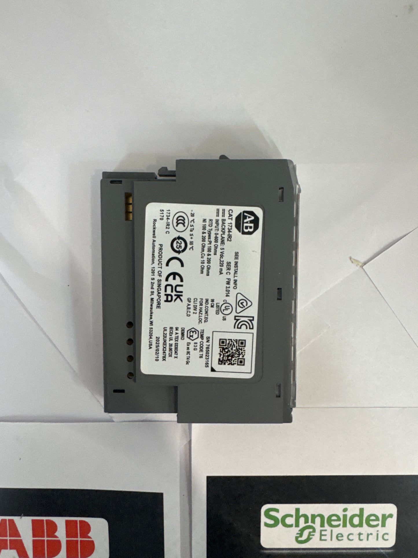 1734-IR2 Allen-Bradley POINT I/O Module d'entrée RTD 2 points Neuf et scellé