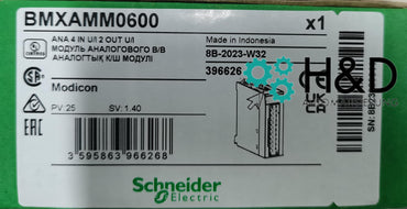 BMXAMM0600 Schneider Electric Módulo de E/S analógicas mixtas Modicon X80 Nuevo y sellado