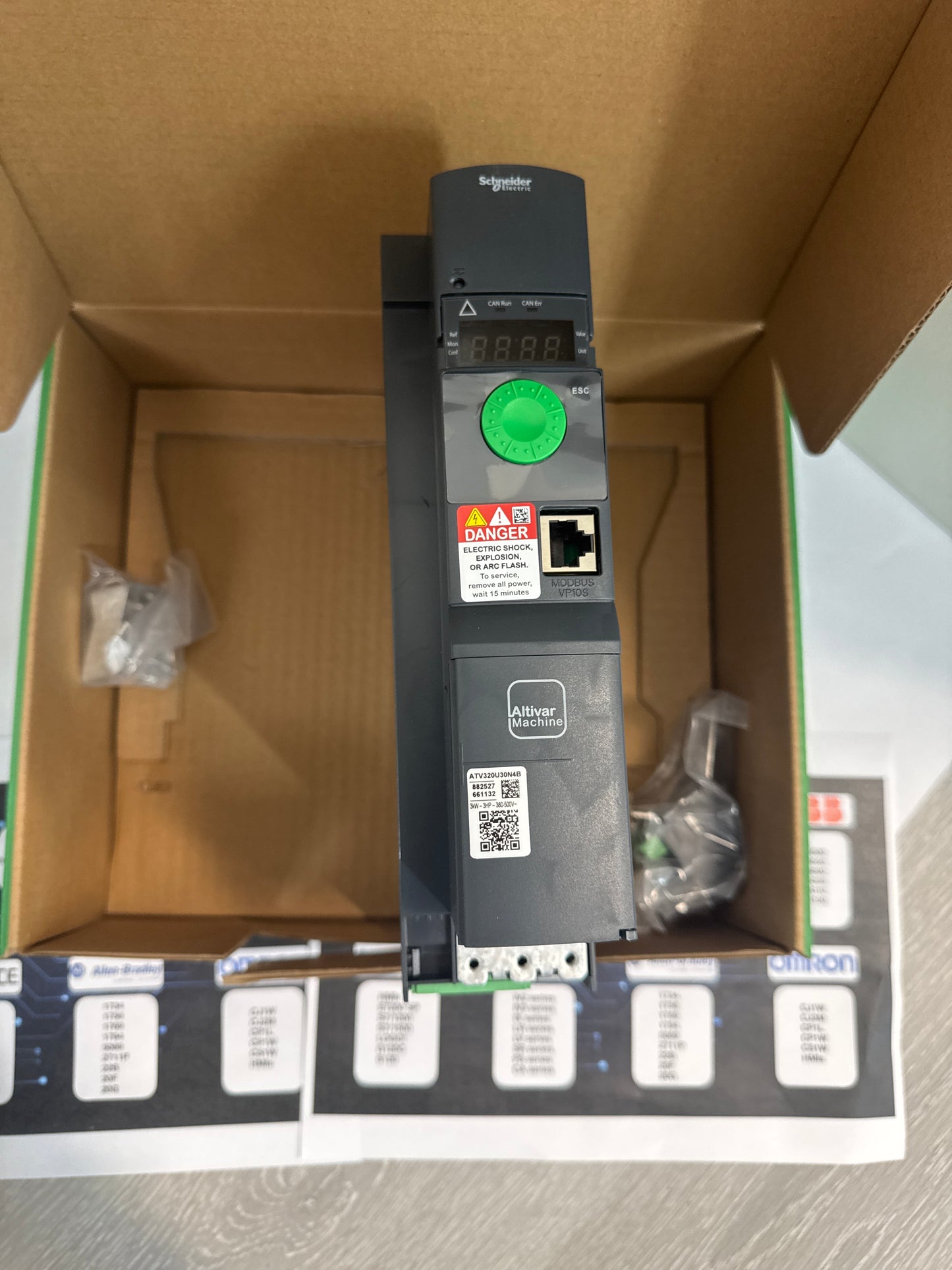 ATV320U30N4B Schneider Electric Variateur ATV320 3kW